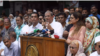 খালেদা জিয়ার নিঃশর্ত মুক্তির দাবিতে আয়োজিত সমাবেশে বিএনপি মহাসচিব মির্জা ফখরুল ইসলাম আলমগীর। ২৭ জুন, ২০২৪।