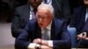 FILE — Palestinian Foreign Minister Riyad al-Maliki speaks at the United Nations in New York, April 25, 2023. Last week, he said the Western-backed Palestinian Authority hopes to engage with Saudi Arabia over their concerns about the potential normalization with Israel. 