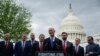  U.S. Senator Rick Scott (R-FL) speaks during a press conference calling on U.S. President Joe Biden to negotiate with Republicans in order to make a deal on raising the debt ceiling on Capitol Hill in Washington, U.S., May 3, 2023. REUTERS/Craig Hudson/File Photo