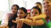 Serbia, Belgrade, members of Pretty Lou - the first Serbian women's Roma band