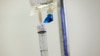 FILE - Chemotherapy drugs are administered to a patient in Chapel Hill, N.C., May 25, 2017. Many U.S. hospital pharmacists have had to ration, delay or cancel treatments as drug shortages approach an all-time high, a survey released Aug. 10, 2023, found.