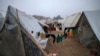Nơi lưu trú của người dân ở Gaza.