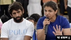 ভারতের আন্দোলনরত কুস্তিগির