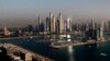 FILE: A view of a skyline in Dubai, United Arab Emirates, April 6, 2021. The UAE announced plans on Sunday to establish judicial bodies to prosecute money laundering and financial crime.