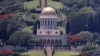 FILE - The Baha'i temple in Haifa, Israel, June 24, 2021. Iran arrested several Baha'i followers on July 25, 2023, citing ties to Israel.