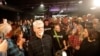 Presidential candidate and former Chairman of the NATO Military Committee and Czech Army General Petr Pavel arrives at a rock club in Prague, Czech Republic, Jan. 9, 2023.