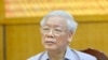 Tổng bí thư, Chủ tịch nước Nguyễn Phú Trọng nghe ý kiến của cử tri. (Ảnh Ngọc Thắng chụp từ màn hình Zing News)
