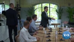 Ukrainian President Says 'No Blackmail' in Trump Call