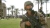 FILE - U.S. soldiers secure the area around palace in Baghdad, Iraq. 