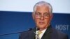 FILE - ExxonMobil CEO and chairman Rex Tillerson gives a speech at the annual Abu Dhabi International Petroleum Exhibition & Conference in Abu Dhabi, United Arab Emirates, Nov. 7, 2016. 