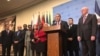 Durante su estancia en la ONU, el canciller del gobierno en disputa de Venezuela, Jorge Arreaza, se reunió con el secretario general, Antonio Guterres y representantes de países aliados.