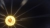 Esta imagen, tomada de un video de animación proporcionado por la NASA, muestra cambios en la dirección del campo magnético incluido en el viento solar que sale del sol, detectados por la herramienta FIELDS de la sonda solar Parker de la NASA. (NASA/Goddard/CIL via AP)