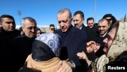 Prezident Erdog'an Qahramonmarashda
