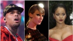 Top Ten Americano: Chris Brown volta ao mercado, Taylor Swift e Rihanna criticadas na media social