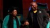 Nkosazana Dlamini-Zuma (Hagu) tana zance da mataimakin shugaban kasa Cyril Ramaphosa (Dama) gabanin zaben jam'iyar ANC mai mulki
