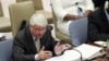 FILE - Hervé Ladsous, head of U.N. Peacekeeping Operations, October 6, 2011.