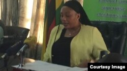 ZEC Chairperson Priscilla Chigumba In Harare