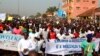 Manifestação em Bissau