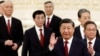 2022年10月23日，在中共二十届一中全会后，中共领导人习近平带领中共新一届中央政治局常委与中外媒体见面。