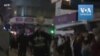 Affrontements entre police et manifestants prodémocratie à Hong Kong le Jour de l'an