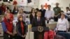 President Barack Obama speaks during visit to Red Cross in Washington Oct. 30, 2012
