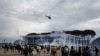 Supporters of Brazil's former President Jair Bolsonaro demonstrate against President Luiz Inacio Lula da Silva, in Brasilia