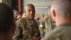 FILE - Lieutenant General Charles Brown, commander, U.S. Air Force Central Command, also says Moscow asked the U.S.-led coalition to stay away from some airfields in Syria that Russia’s military was using. "Typically, we don't fly there anyway," he said.