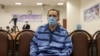FILE - Jamshid Sharmahd attends the first hearing of his trial in Tehran on Feb. 6, 2022. (Mizan News Agency/AFP)