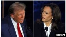 AQSh prezidentligi uchun raqib nomzodlar - Donald Tramp va Kamala Harris